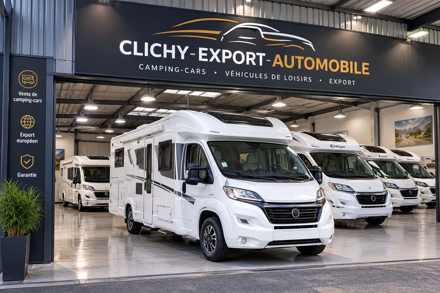Camping-car en dépôt-vente